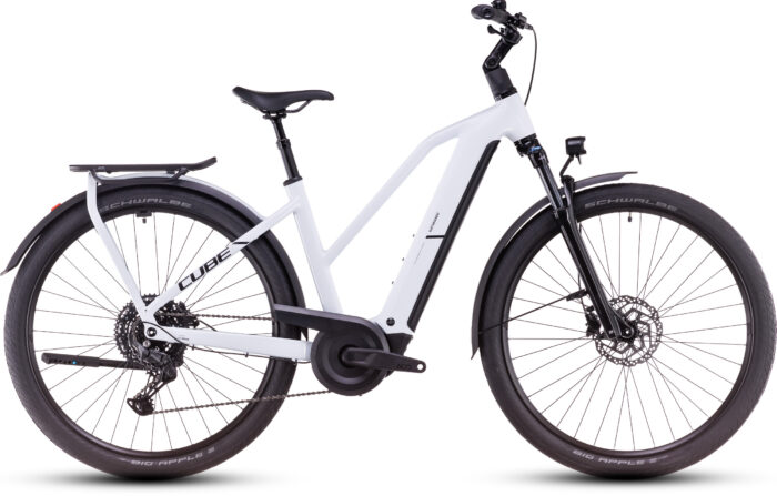 Cube Kathmandu Hybrid ONE 600 Lady polarwhite´n´black – Bild 1