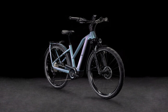 Cube Kathmandu Hybrid SLX 800 Lady smaragdgrey´n´black – Bild 2