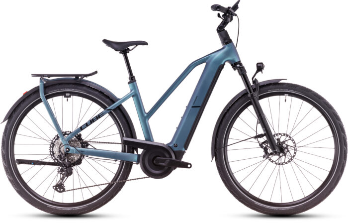 Cube Kathmandu Hybrid SLX 800 Lady smaragdgrey´n´black – Bild 1