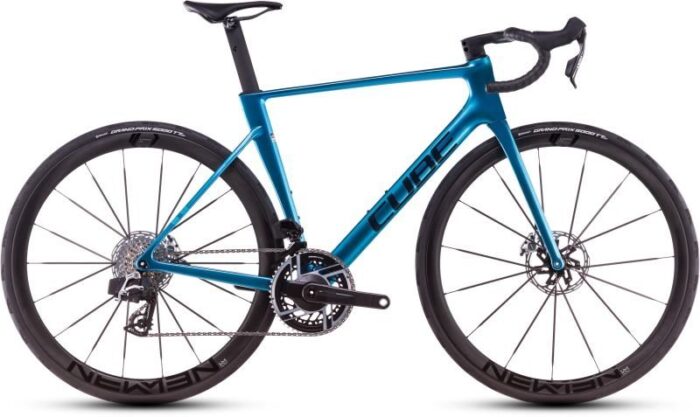 Cube Litening AIR C:68X SLX chromeblue´n´carbon – Bild 1