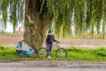 Qeridoo Kidgoo1 Petrol Kinderanhänger – Bild 7