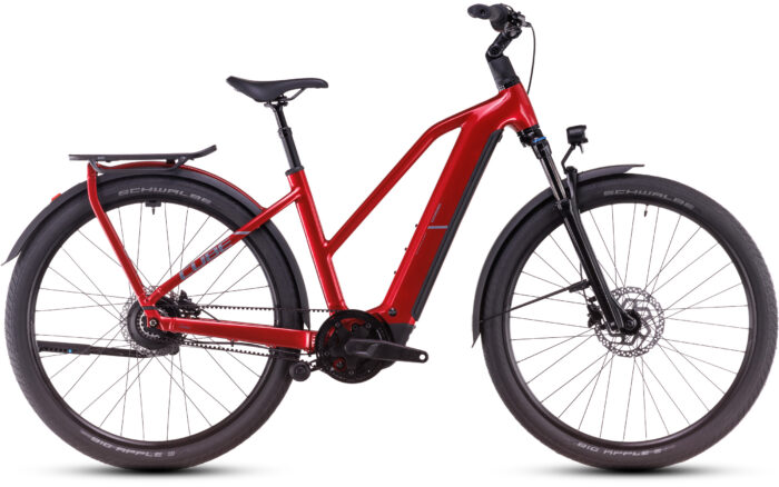 Cube Kathmandu Hybrid Comfort Pro 800 Lady electricred´n´red – Bild 1