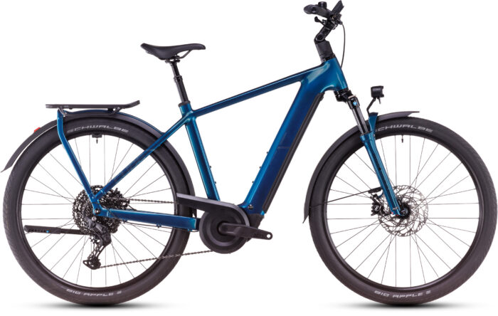 Cube Kathmandu Hybrid EX 800 electricblue´n´chrome – Bild 1