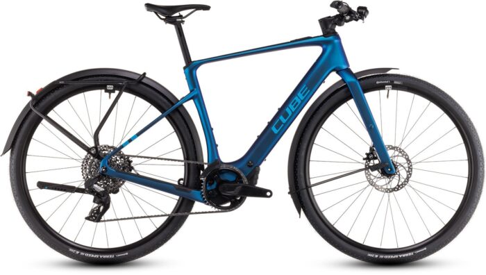 Cube Nulane Hybrid C:62 SLX 400X nebula´n´blue – Bild 1