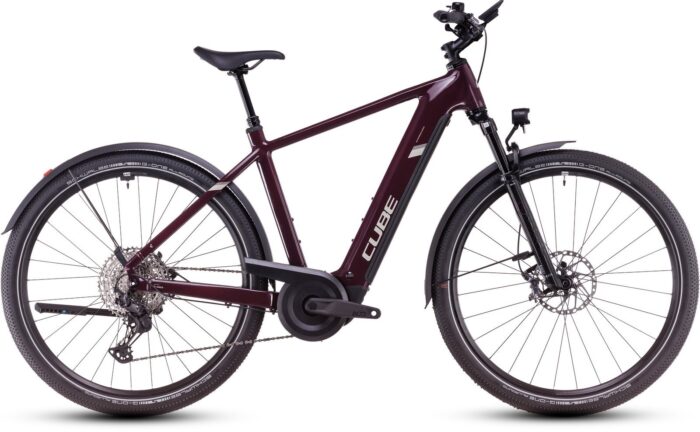Cube Nuride Hybrid SLX 800 Allroad amarone´n´lunar – Bild 1