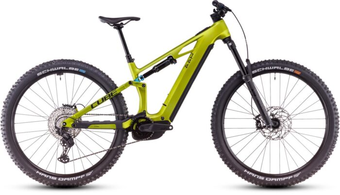 Cube Stereo Hybrid ONE44 HPC Race 800 flashlime´n´blue – Bild 1