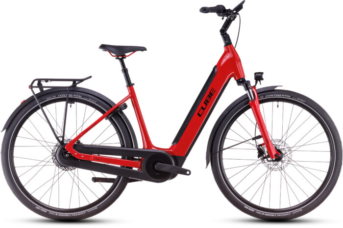 Cube Supreme Hybrid Comfort Pro 625 firered´n´black – Bild 1