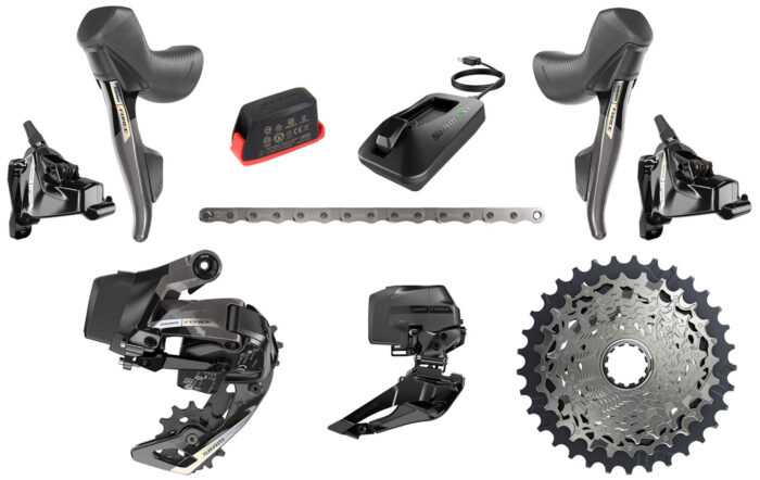 SRAM Force D2 eTap® AXS 2x12-fach 10-36 Upgrade Kit – Bild 1
